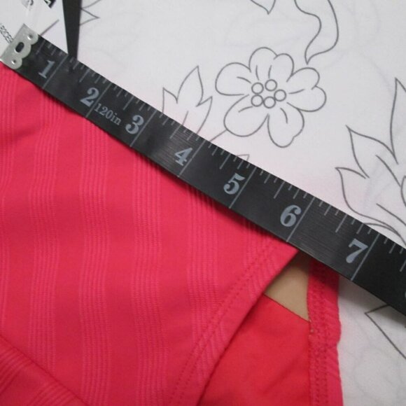 LA BLANCA Linea High Waist Bikini Bottom-Coral-18W-NWT - Picture 10 of 14